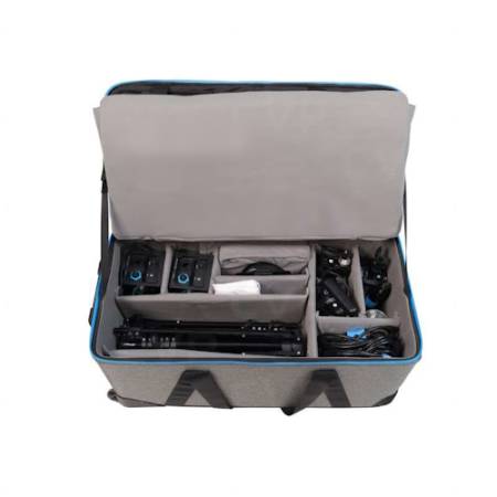 Nanlite PavoSlim 60B + Forza 60B II - zestaw, 2x PavoSlim 60B, 1x Forza 60B II, statywy, akcesoria_Zestaw w walizce_3